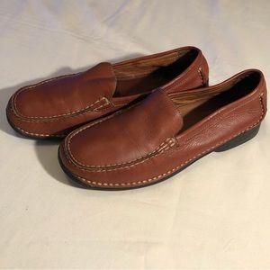 Hush Puppies Burnt Umber Slide-On Loafers